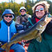 Chilly walleye catch