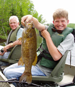 Fishing At Timber Trail Lodge in Ely, MN
