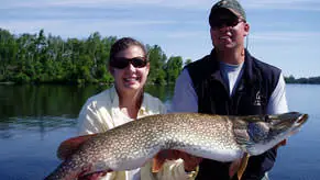 Timber Trail Lodge offers both Boundary Waters fishing trips and access to four interconnecting lakes